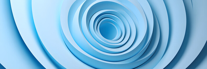 Obraz premium Blue flowing technology art background