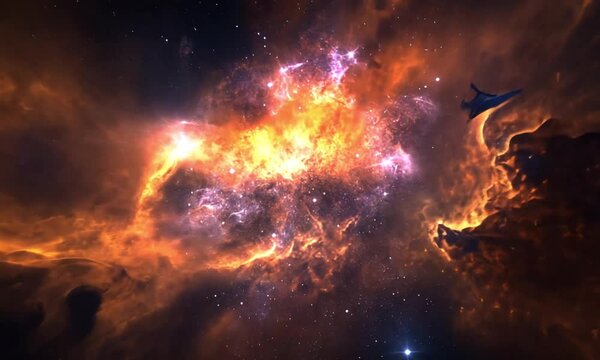 Exploring the Small Magellanic Clouds with Bright Stars and Dark Nebulae in a Cinematic Journey  