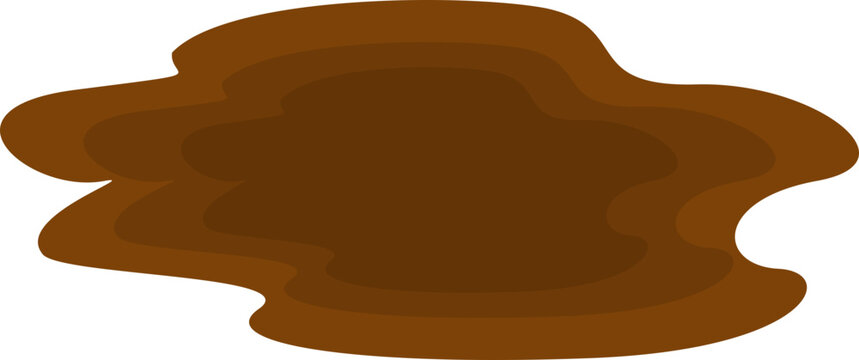 Mud Puddle Illustration