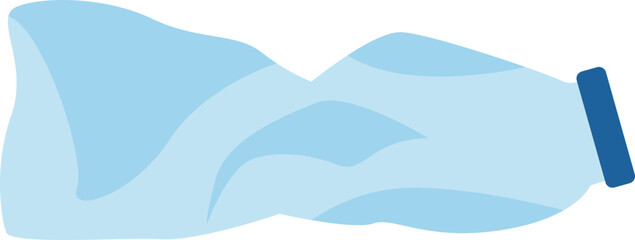 Plastic bottle waste