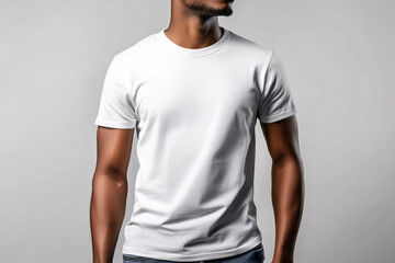 T shirt mockup white blank t shirt front and back views male clothes wearing clear attractive apparel t shirt models template