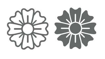 Flower Icons Set