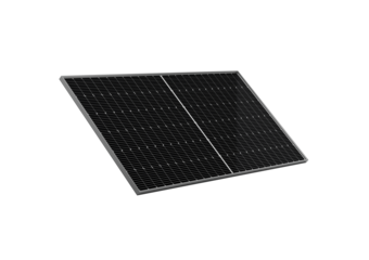 3d Photovoltaic Solar Panel Isolated On Black 3d Illustration