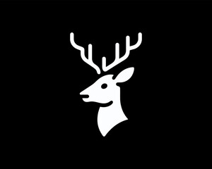 deer silhouette vector