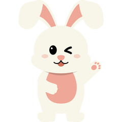 Cute Rabbit Illustration