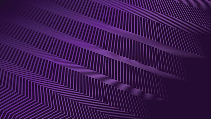 Dark purple with zig zag stripes line abstract background for backdrop or presentation