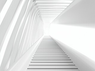 Obraz premium White Stairway to Light