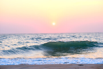 Obraz premium sunrise on the sea