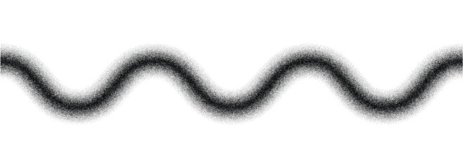 Fototapeta premium Noise gradient vector texture. Dotwork gradient pattern background. Black noise stipple dots. Sand grain effect. Abstract noise dotwork pattern. Gradient circles. Stochastic dotted grunge banner