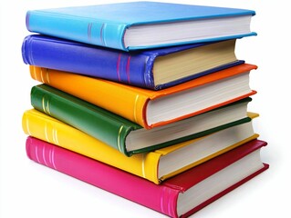 Fototapeta premium Colorful Book Stack