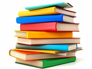 Colorful Book Stack