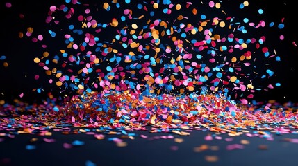 Colorful array of confectionery treats displayed in a fun and playful arrangement for celebrations