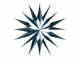 Fototapeta premium Abstract Starburst Design