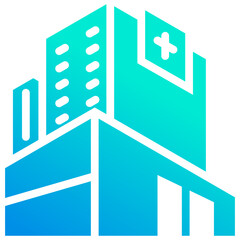 Obraz premium Hospital Icon