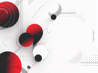 Obraz premium Abstract background, geometric template, copyspace
