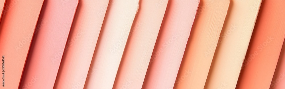 Poster Elegant gradient fill showcasing seamless transitions of soft hues from light pink to peach perfect for design inspiration