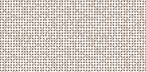 Continuous Metaballs Repeated Pattern. Beautiful Metaballs Geometric Pattern. 