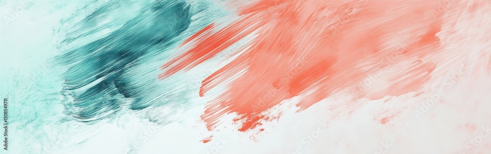 Poster abstract pencil strokes composition blending with soft hues creating a harmonious visual flow in an 