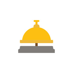 Reception bell colored icon