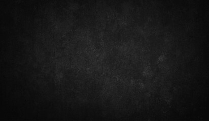 Charcoal wall texture with deep dark surface and subtle grainy pattern. Black background with mineral irregularities and natural stone grain. Natural backdrop for visualization and presentation.