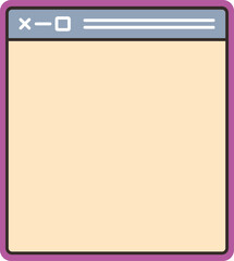  Retro UI Shape Interface Element Set