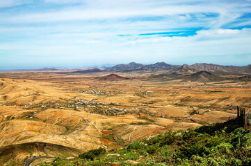 Valle de Santa Ines, Island Fuerteventura, Canary Islands, Spain, Europe.