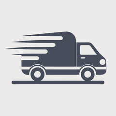 vector truck icon