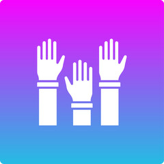 Raise Hand Icon