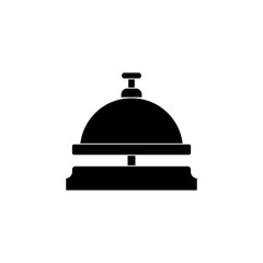 Reception bell glyph icon