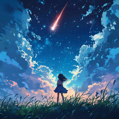 Lo-Fi music picture The background that goes well with the lo-fi music genre Generative AI	

