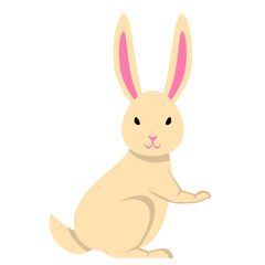 Cute Cartoon Rabbit Illustration