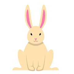 Cute Cartoon Rabbit Illustration