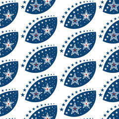 seamless pattern with christmas balls