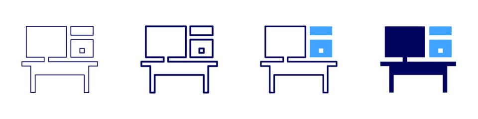 Port number​ icon in 4 different styles. Thin Line, Line, Bold Line, Duotone. Duotone style. Editable stroke