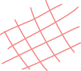 Abstract Doodle Grid