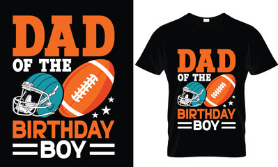 Sport and American football player silhouette with retro vintage illustration premium vector, American football t-shirt design