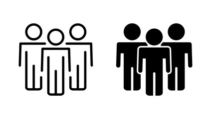 people icon vector. person sign and symbol. User Icon vector