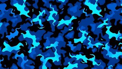 blue camouflage pattern widescreen