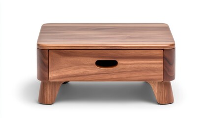 Antique wooden table with drawer, vintage furniture for rustic home decor and interior design