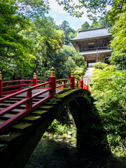 Unganji temple in Otawara, Tochigi, Japan