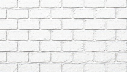 Fototapeta premium Clean white cement block wall texture, seamless background, pale, clean