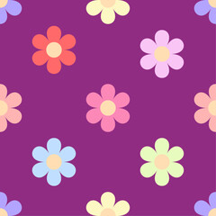 Elegant Floral Vector Seamless Pattern Digital Paper – High-Quality Botanical Background Design for Scrapbooking, Invitations, Fabric Printing, and Graphic Projects