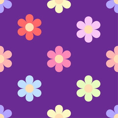 Elegant Floral Vector Seamless Pattern Digital Paper – High-Quality Botanical Background Design for Scrapbooking, Invitations, Fabric Printing, and Graphic Projects