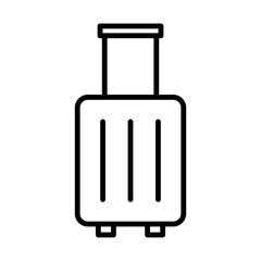 baggage icon vector sign template