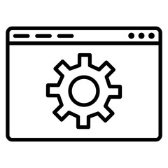 Web Management Icon