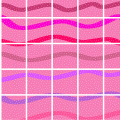 seamless pattern with pink and white stripes