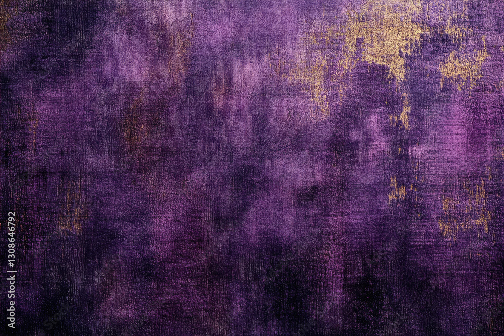 Poster abstract purple and gold textured background, ideal for design projects and artistic expressions.