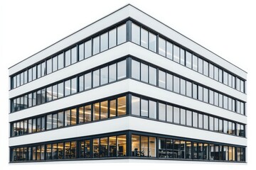Fototapeta premium Modern Office Building Exterior for Cityscape.