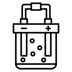 Electrolysis Icon
