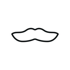 Fake mustache icon represents classic disguise humor, perfect for April Fool's Day designs, prank-themed content, comedy events, and playful illustrations.